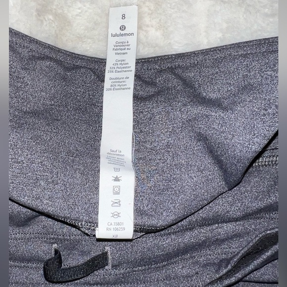 Lululemon Reflective Zip Pocket Leggings - Picture 2 of 7
